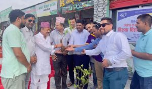 धनगढीमा विरुवा वितरण गरेर जेसिज सप्ताह सुुरु