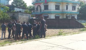 काँग्रेस सभापति शेरबहादुर देउवाको घर अगाडिको शङ्कास्पद वस्तुु फेला