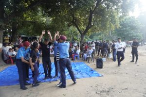 जिल्ला प्रशासन कार्यालय कैलालीले गर्याे लागु औषध दुर्व्यसन सम्बन्धी जनचेतनामुलक सडक नाटक