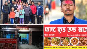 केएमसीमा अध्यनरत बिद्यार्थी दिपकले सञ्चालन गरे बुद्धचोकमा नास्ता पसल