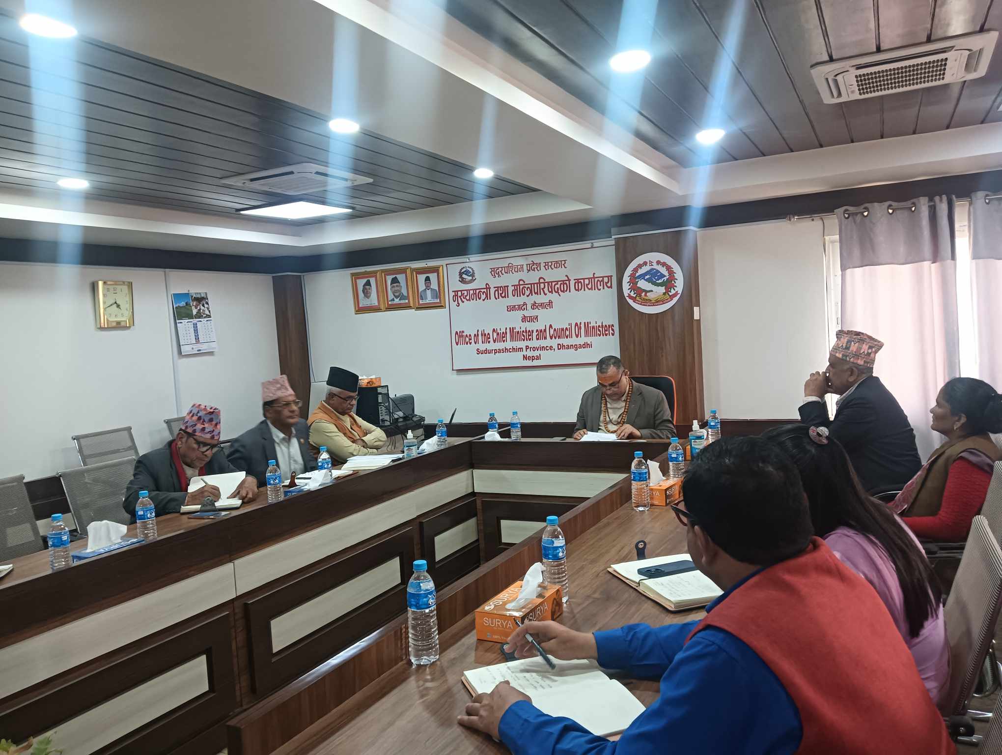 लगानी तथा बिकास सम्मेलनको तयारी तिब्र