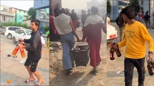 भाटभटेनीमा लुटपाट गर्ने ९ जना पक्राउ