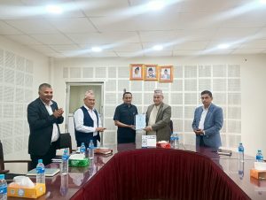 कार्यदलले सुझाव सहितको मुख्यमन्त्रीलाई बुझायो प्रतिवेदन