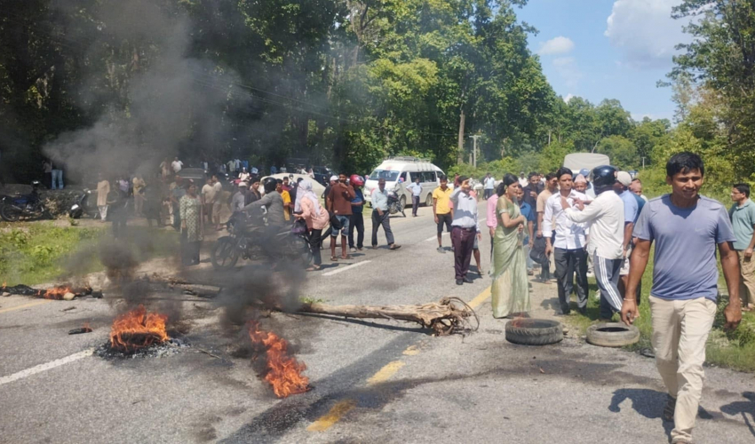 घटेन कञ्चनपुरमा सवारी दुर्घटनाका घटना
