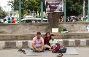 छोराको न्यायका लागि चार दिनदेखि माइतीघरमा धर्नामा राजमती