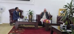 मुख्यमन्त्री शाह र गभर्नर पौडेलबीच भेटघाट