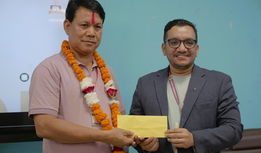 २७ वर्षदेखि निरन्तर सेवा दिँदै आएका सह–प्राध्यापक बुधराम चौधरी एसपीए कलेज प्रमुखमा नियुक्त