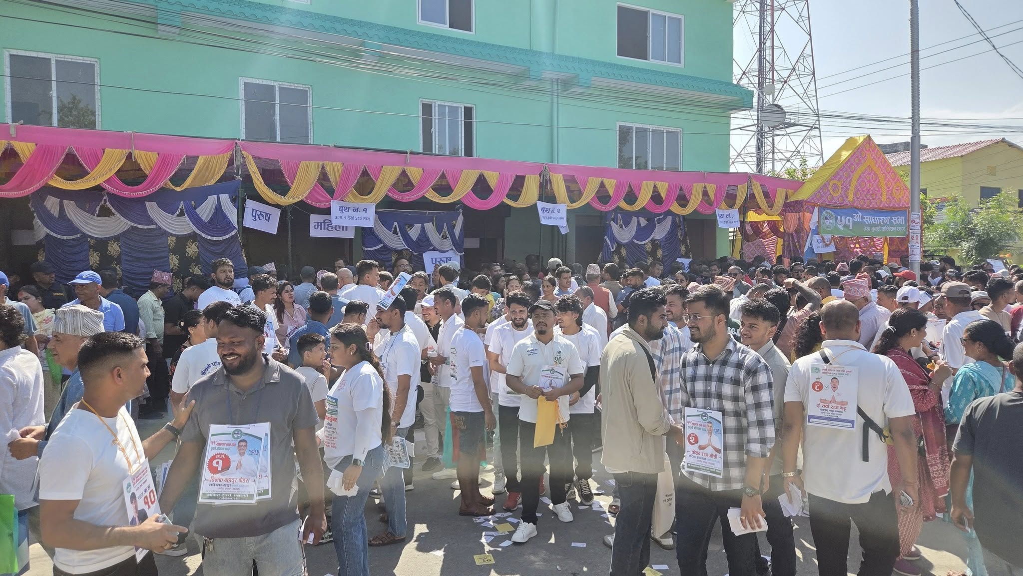 कैलाली उद्योग वाणिज्य संघको निर्वाचन : बिहानै देखि चहलपहल बढ्दै