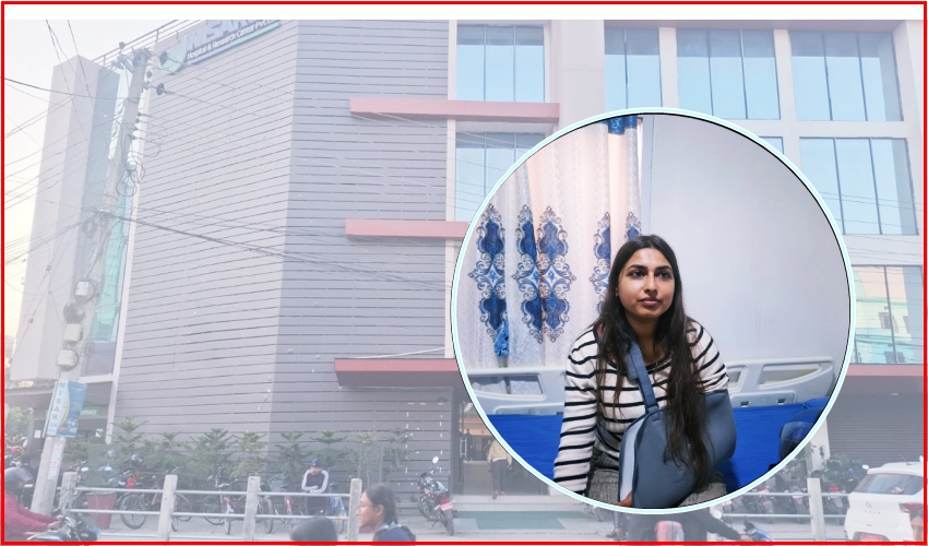 कैलालीको धनगढीमा महेश बस्नेत आउदा भएइको झडप- प्रदर्शनकारी जेन्जी युवतीको हात भाँचियो, जेनजीले मागे निष्पक्ष छानबिन