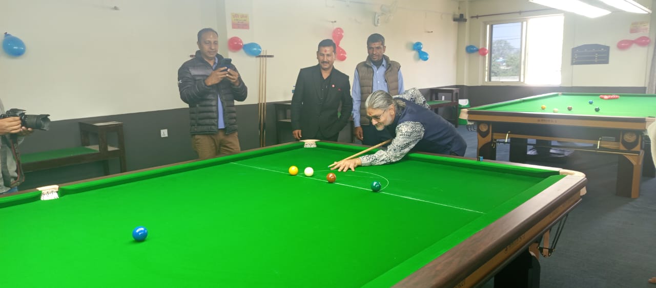 धनगढीमा नयाँ स्नुकर एन्ड पुल हाउस