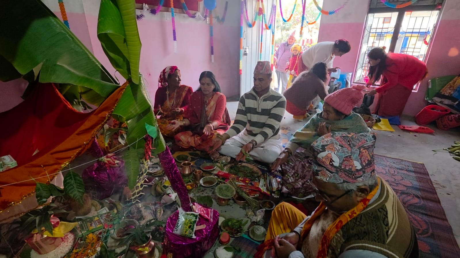 धनगढीका विद्यालयहरूमा सरस्वती पूजा र अक्षरारम्भको भव्य उत्सव, शिक्षा–संस्कार र संस्कृतिको सुन्दर संगम