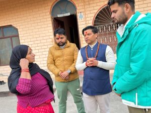 जेन–जी सहिद गौरव जोशीकी आमाको आशिर्वाद लिएर रास्वपा उम्मेदवार चन्दले सुरू गरे प्रचारप्रसार