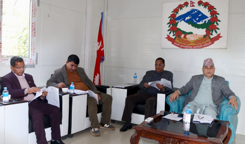 सुदूरपश्चिम मन्त्रिपरिषद्को निर्णय: सडक मर्मत समूह निर्देशिका स्वीकृत