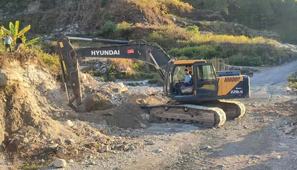 अलपत्र मोटरेबल पुल निर्माण सुरु