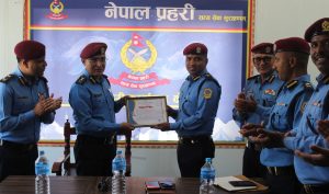 कैलालीमा प्रहरी निरीक्षक बलराम पाण्डेय ‘माघ महिनाका उत्कृष्ट प्रहरी’ घोषित