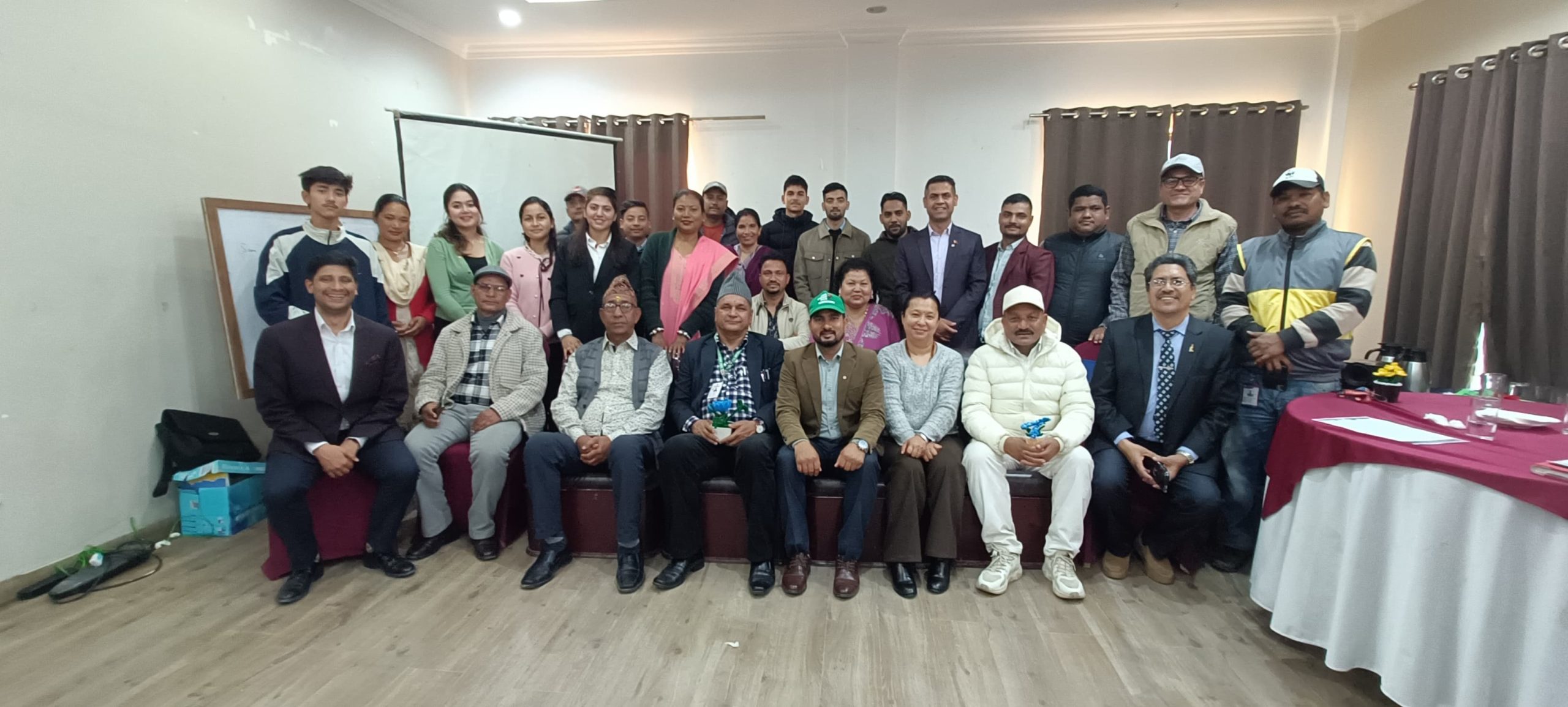 “Tour Product Development & Digital Capacity Building” टुर प्रोडक्ट डेभलपमेन्ट एन्ड डिजिटल क्यापासिटी बिल्डिङ तालिम सम्पन्न