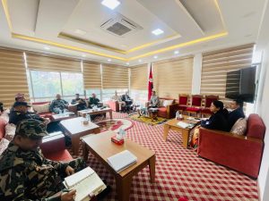 निर्वाचनमा हेलिकप्टर गस्ती गर्ने केन्द्रीय सुरक्षा समितिको निर्णय