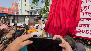 मुख्यमन्त्री शाहद्वारा लम्कीचुहा प्रादेशिक अस्पतालको उद्घाटन, स्थानीय हर्षित, मेयर शाही गुमनाम