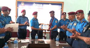 उत्कृष्ट कार्यका लागि प्रहरी सहायक हवल्दार जंगबहादुर आलेमगर ‘पुलिस अफ द मन्थ’ घोषित